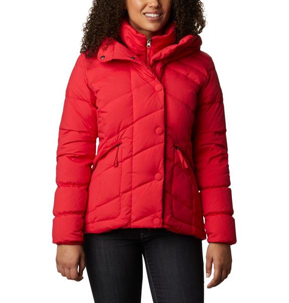 Columbia Ember Springs Down Jacket Red For Women's NZ41362 New Zealand